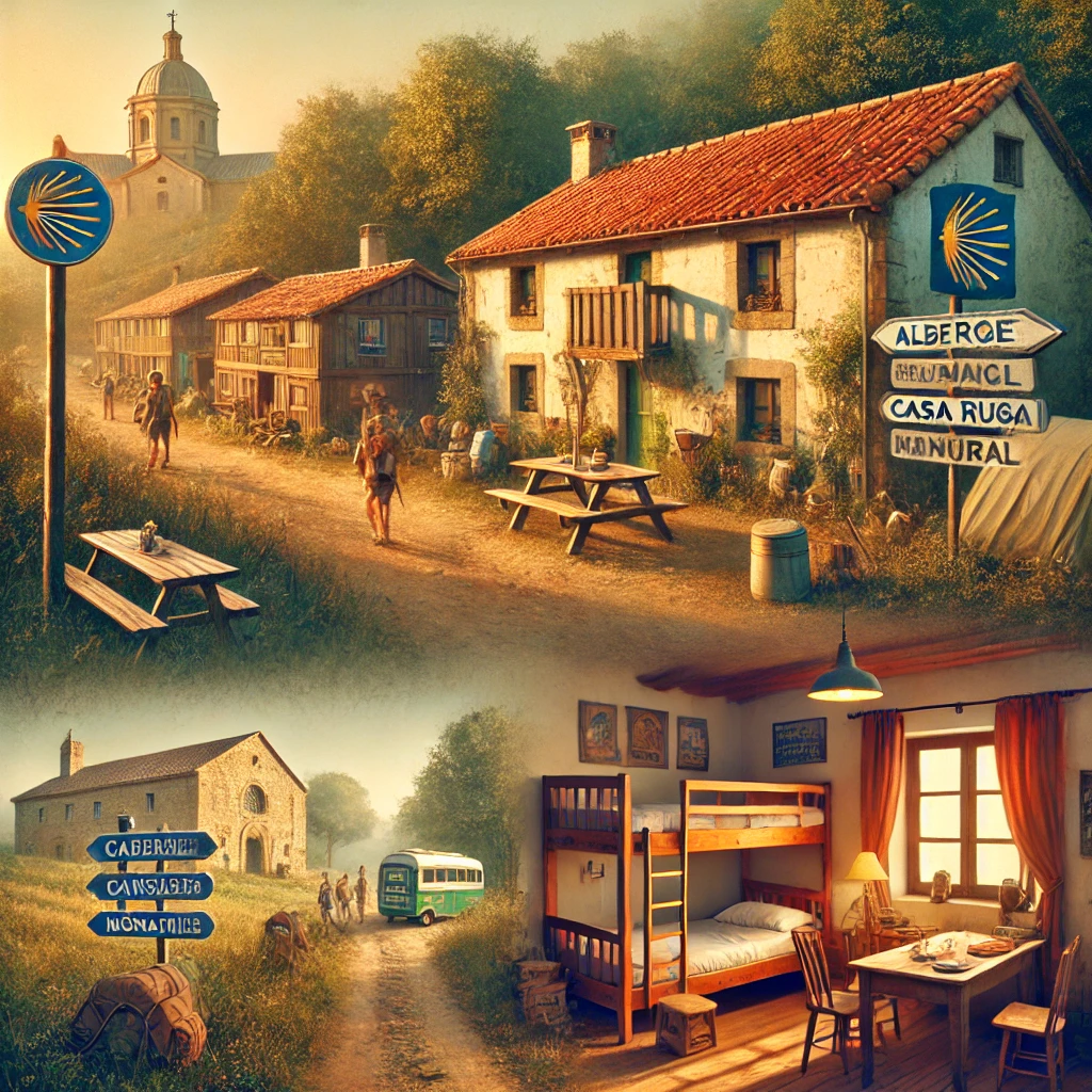 Alojamientos en el Camino de Santiago