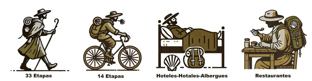 Imagen del Camino de Santiago Francés