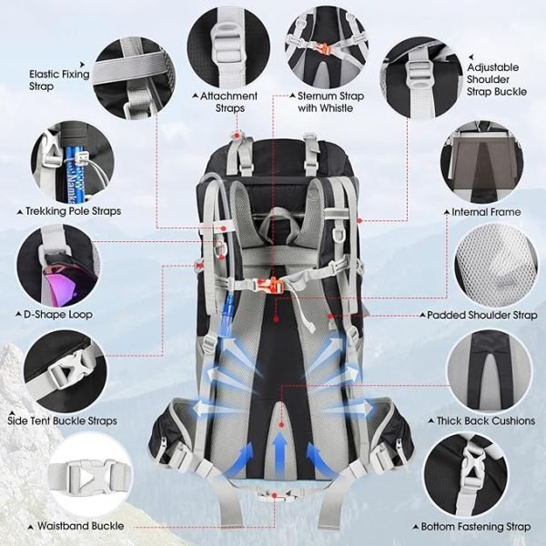 Mochila 20L Unisex para Senderismo - Imagen 5