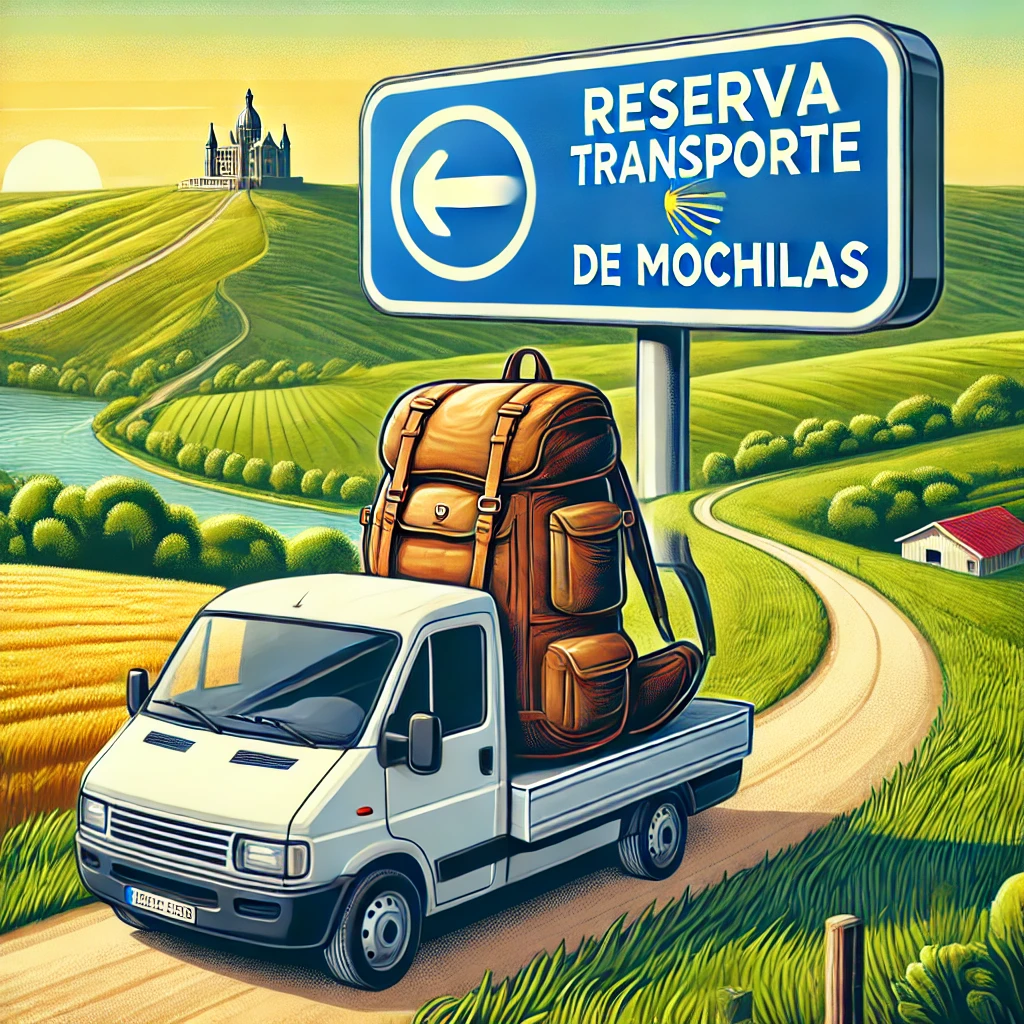 Servicio de transporte de mochilas en el Camino del Norte