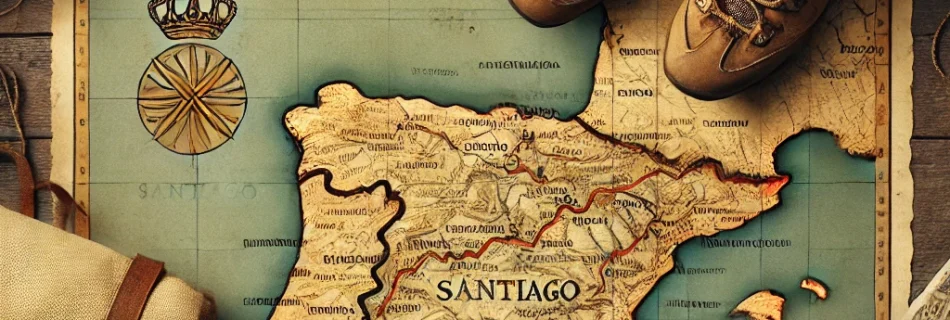 Mapas detallados de rutas del Camino de Santiago
