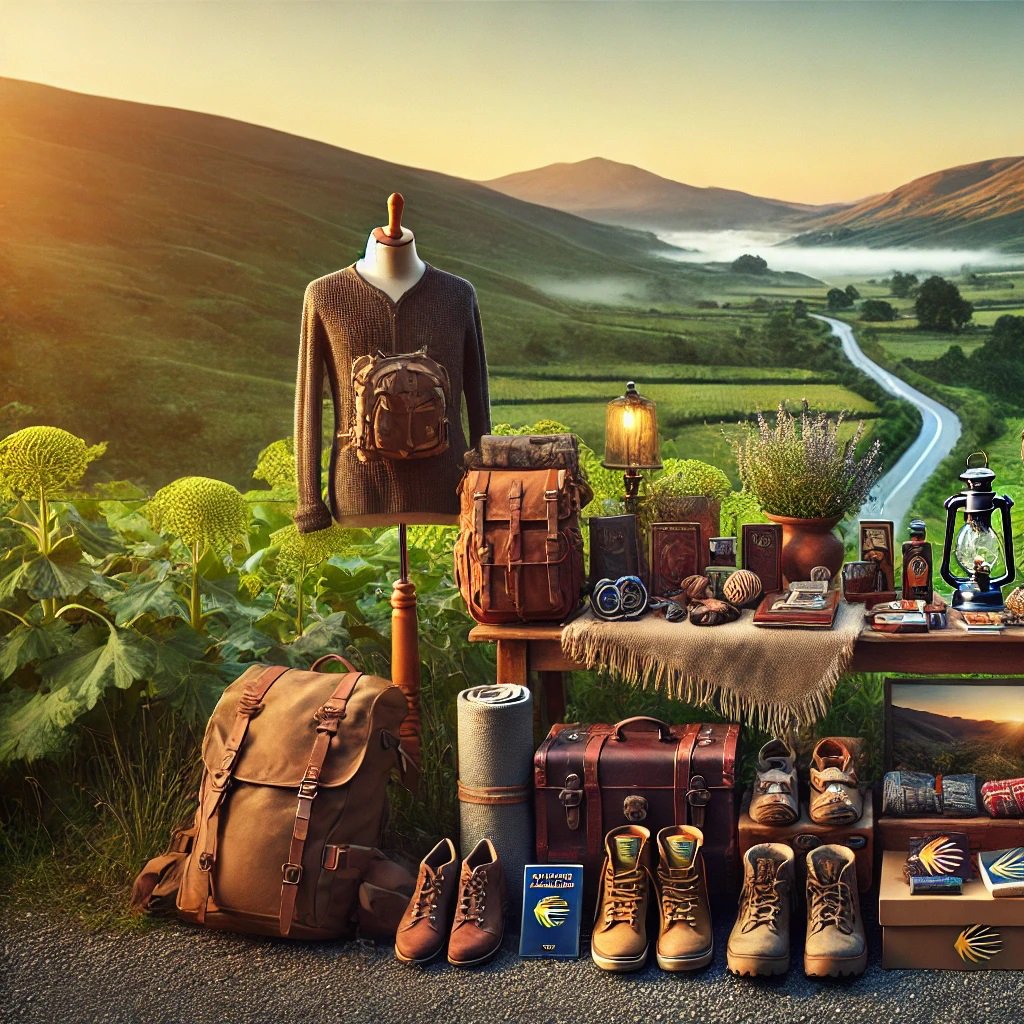Tienda con productos esenciales para peregrinos