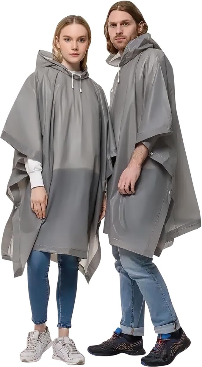 Poncho de Lluvia Impermeable Reutilizable (Pack 2)