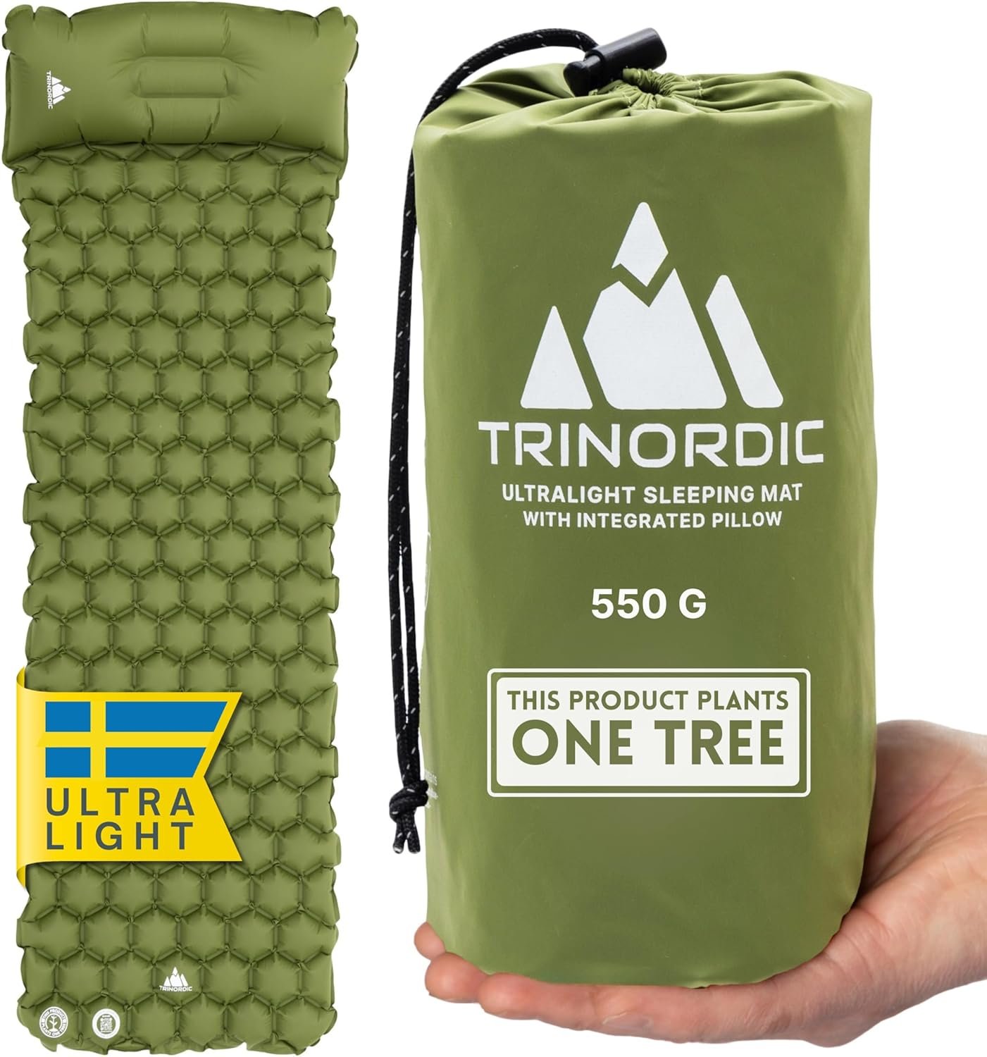 TRINORDIC Colchoneta Ultraligera Inflable