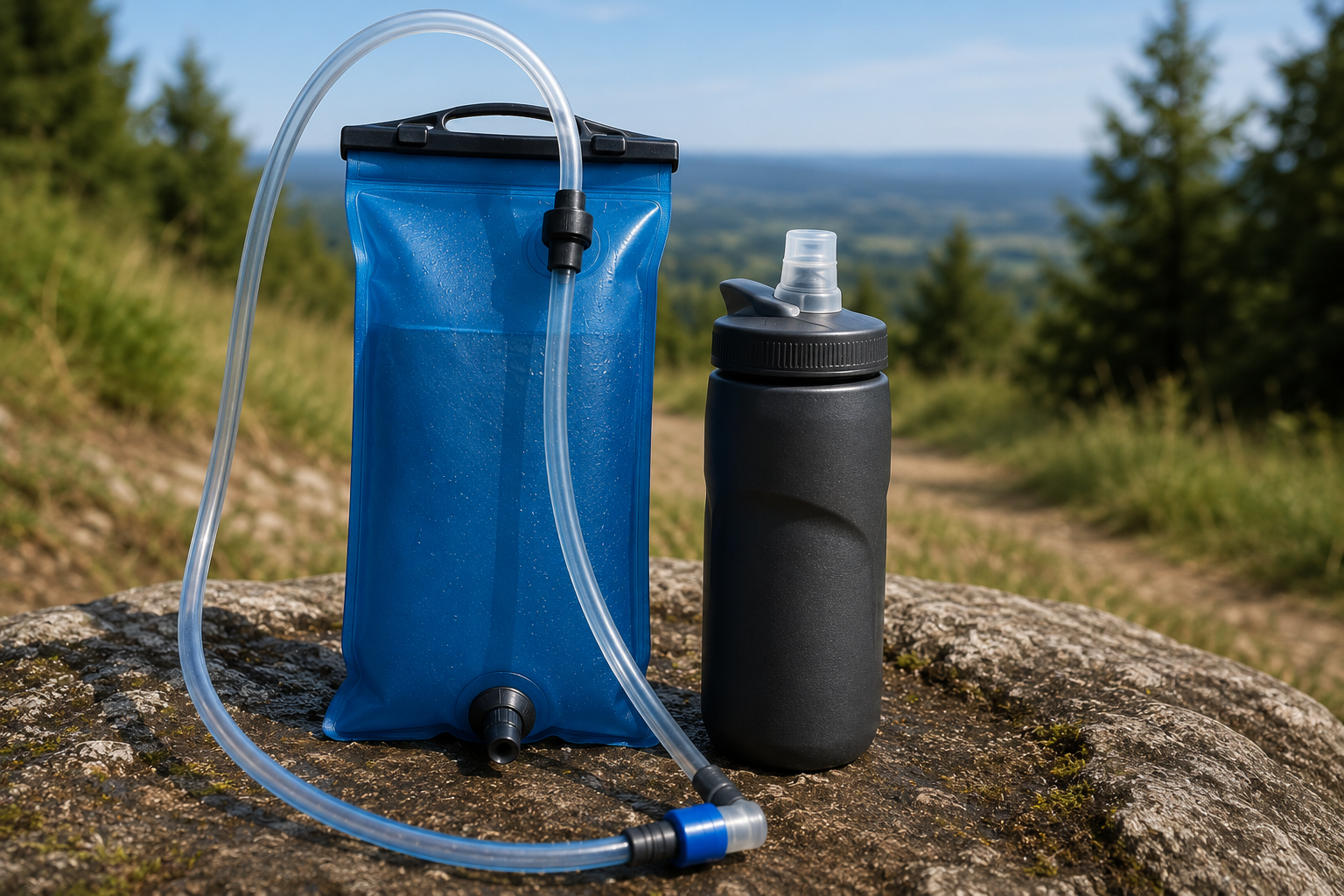 Sistemas de hidratación y bolsas de agua para el Camino de Santiago